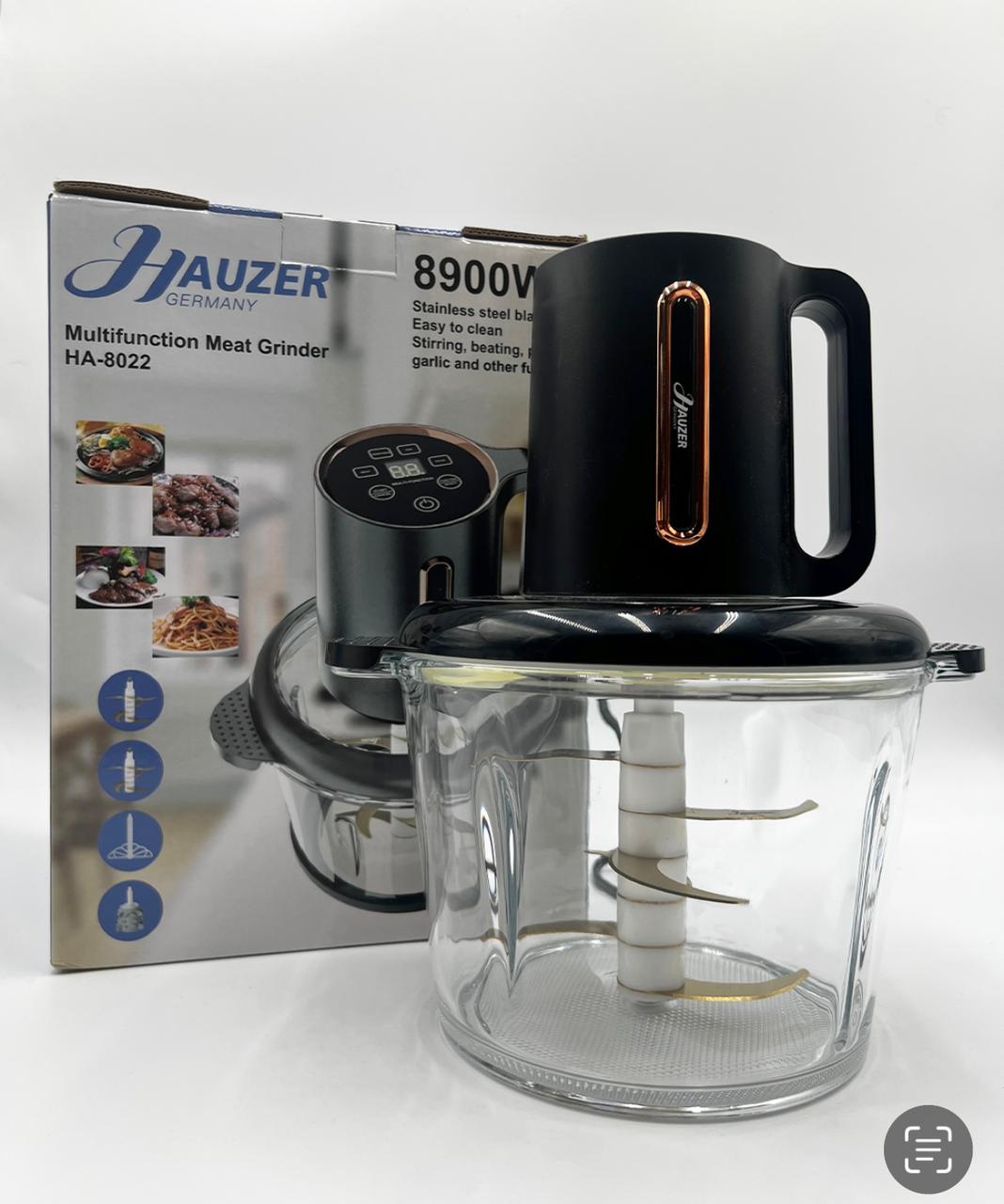 Hauzer Multifunction Meat Grinder  HA-8022 / მრავალფუნქციური ხორცის საფქვავი